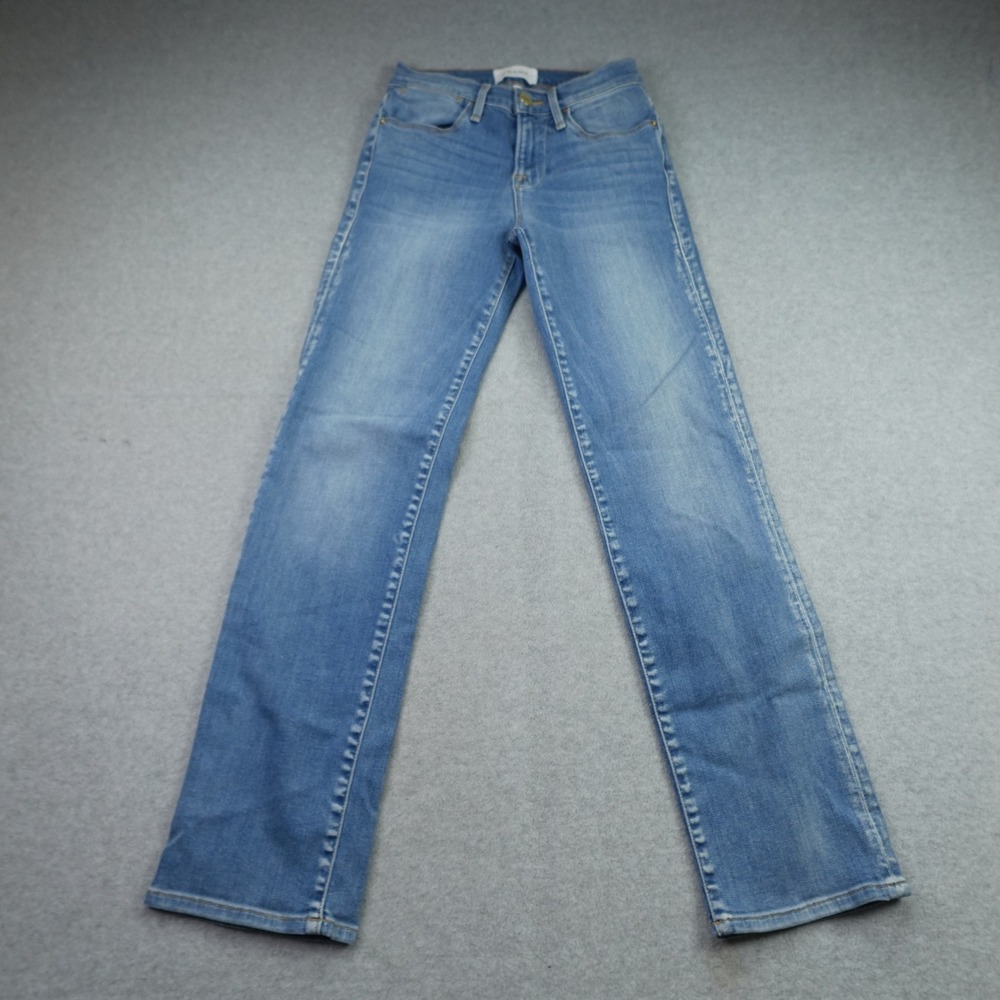 FRAME Jeans Womens 23 Blue Rosemead Sand Le High Straight High Rise